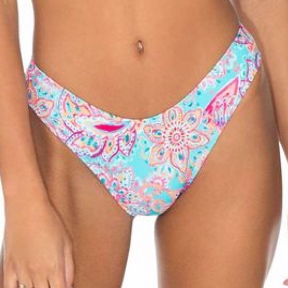 Sunsets Fiesta Flora Wild Thing Bikini Bottom size L - Picture 1 of 6